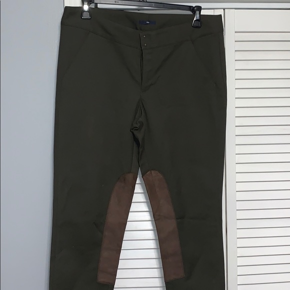 Green Riding style Pants - Picture 2 of 4